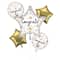 Confetti Sprinkle Congrats 5-Piece Foil Balloon Bouquet